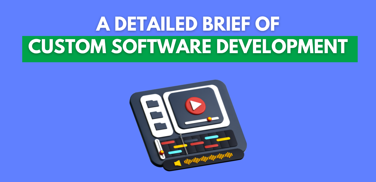 A Detailed Brief of Custom Software Development